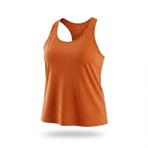 Nike Orange Racerback Sleeveless Tank Top